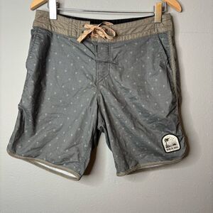 Howler Bros Geometric Design Heed The Call Board Shorts Size 30